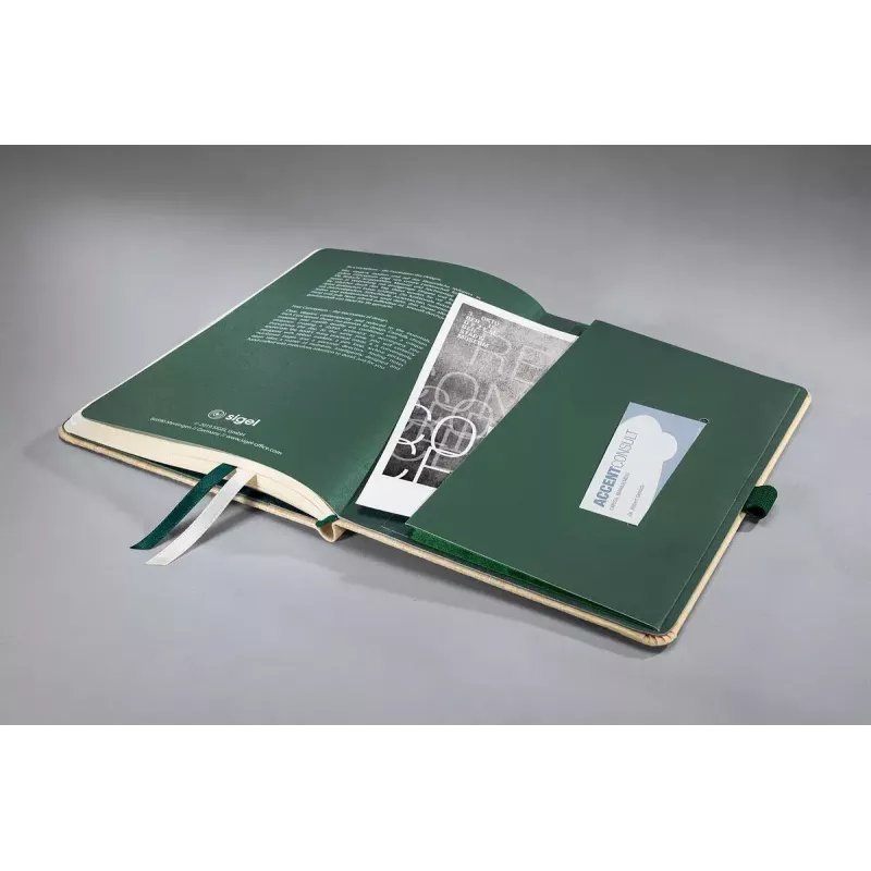 Writing Notebook Sigel Conceptum A5 194 Sheets Bamboo Beige