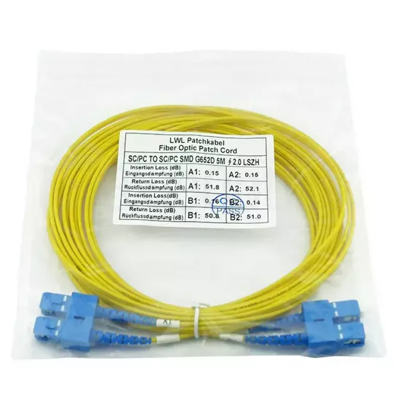 BlueOptics CAB-SMF-SC-SC-3-BO InfiniBand Fibre Optic Cable 3 m SC Connector
