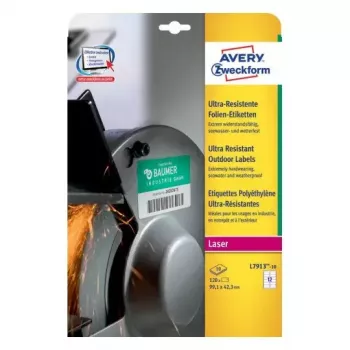 Self-adhesive label Avery L7913-10 Rounded rectangle