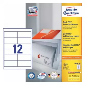 Self-adhesive label AVERY 3659-200