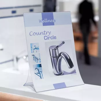 Sign Holder Information Stand A4 Sigel TA160