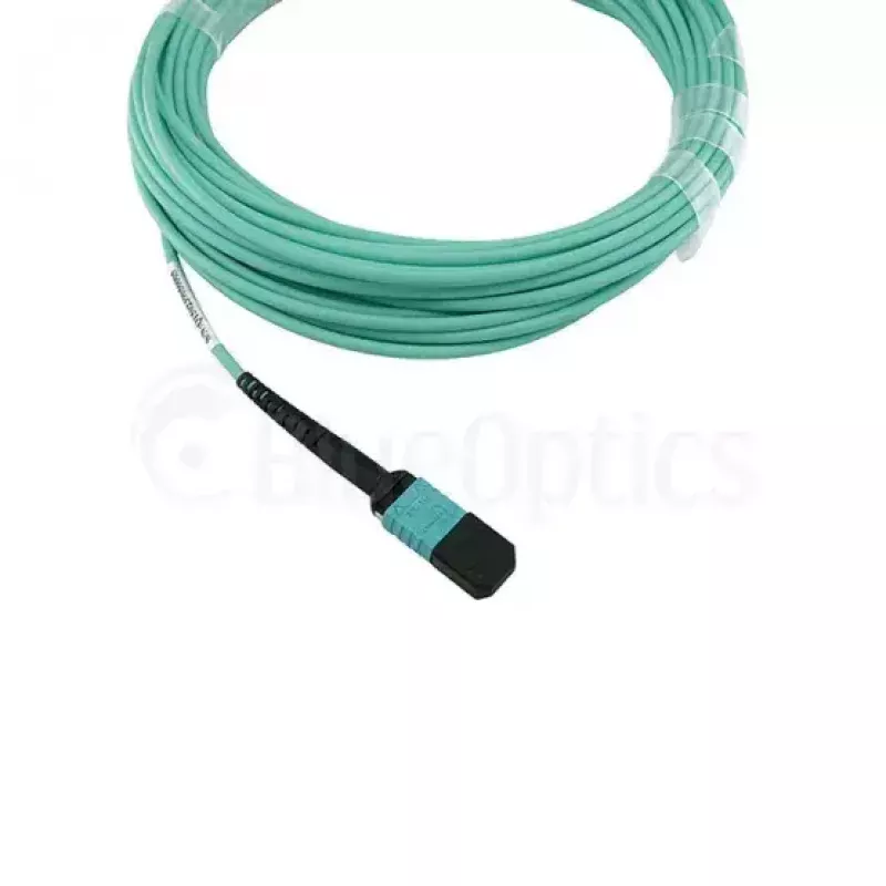 Fibre optic cable BlueOptics CBL-NTWK-0892-OPF30L-BO MPO OM3 3 m Cyan