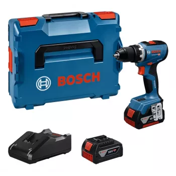 Bosch GSR 18V-65 2100 RPM Key 1.06 kg Black, Blue