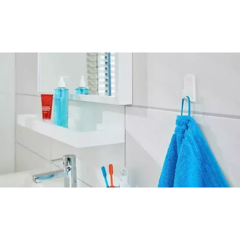 Towel hook TESA Powerstrips Indoor 58272-00000-00 White