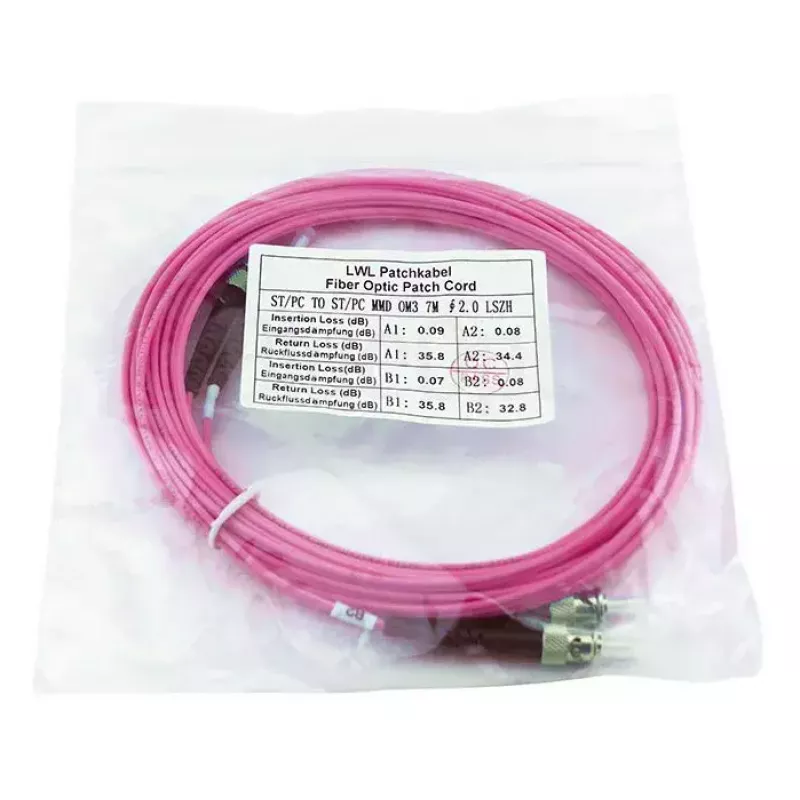 BlueOptics SFP3333FU3MK InfiniBand Fibre Optic Cable 3m ST OM4