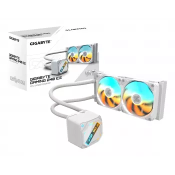 CPU cooler GIGABYTE GAMING 240 ICE GP-GIGABYTE GME 240I 240mm radiator RGB lighting
