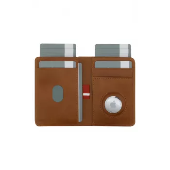Wallet / Card Case / Travel Document Holder d bramante BIATGT001679 Brown Leather