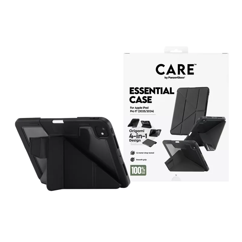 Cover PanzerGlass CARE by ® TPU Essential Case Black iPad Pro 11 inch (2024-2025)