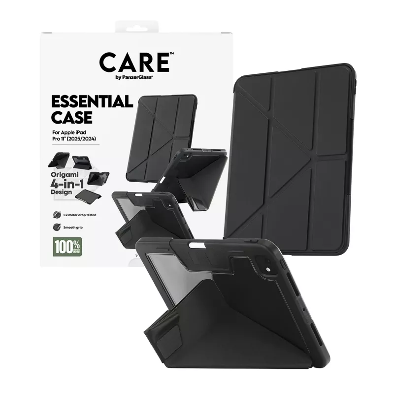 Cover PanzerGlass CARE by ® TPU Essential Case Black iPad Pro 11 inch (2024-2025)