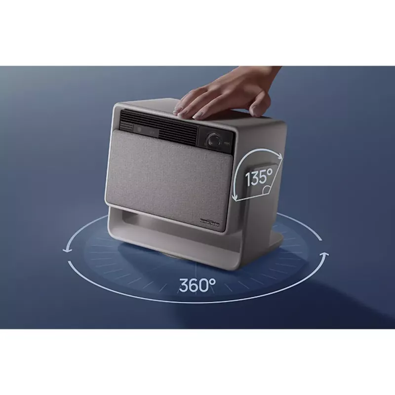 Standard throw projector XGIMI 1800 ANSI lumens LED UHD 4K 3D White