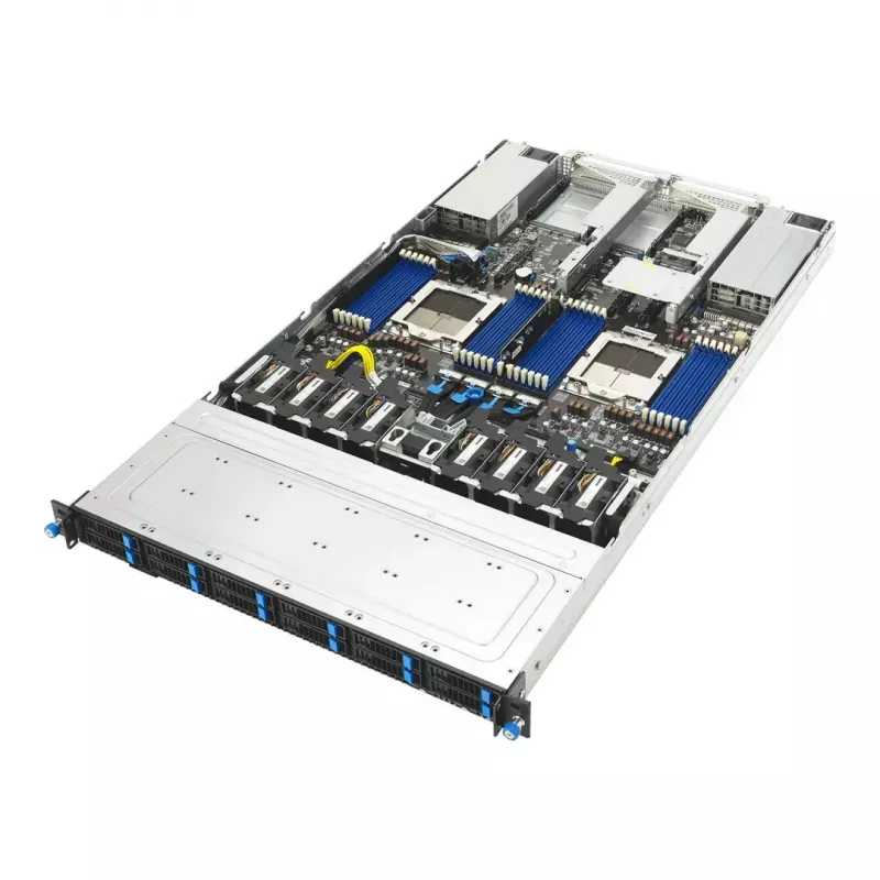 ASUS RS700A-E13-RS12U LGA 6096P Rack (1U) Black, Silver
