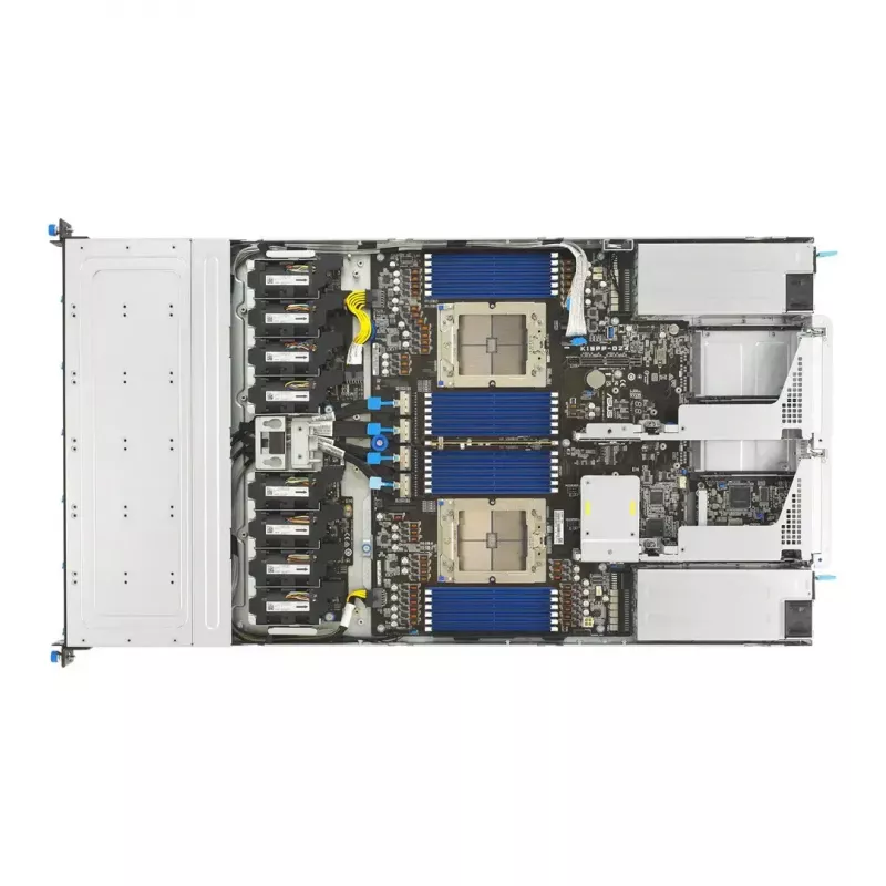ASUS RS700A-E13-RS12U LGA 6096P Rack (1U) Black, Silver