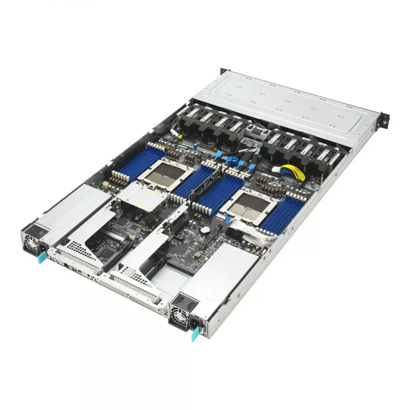 ASUS RS700A-E13-RS12U LGA 6096P Rack (1U) Black, Silver