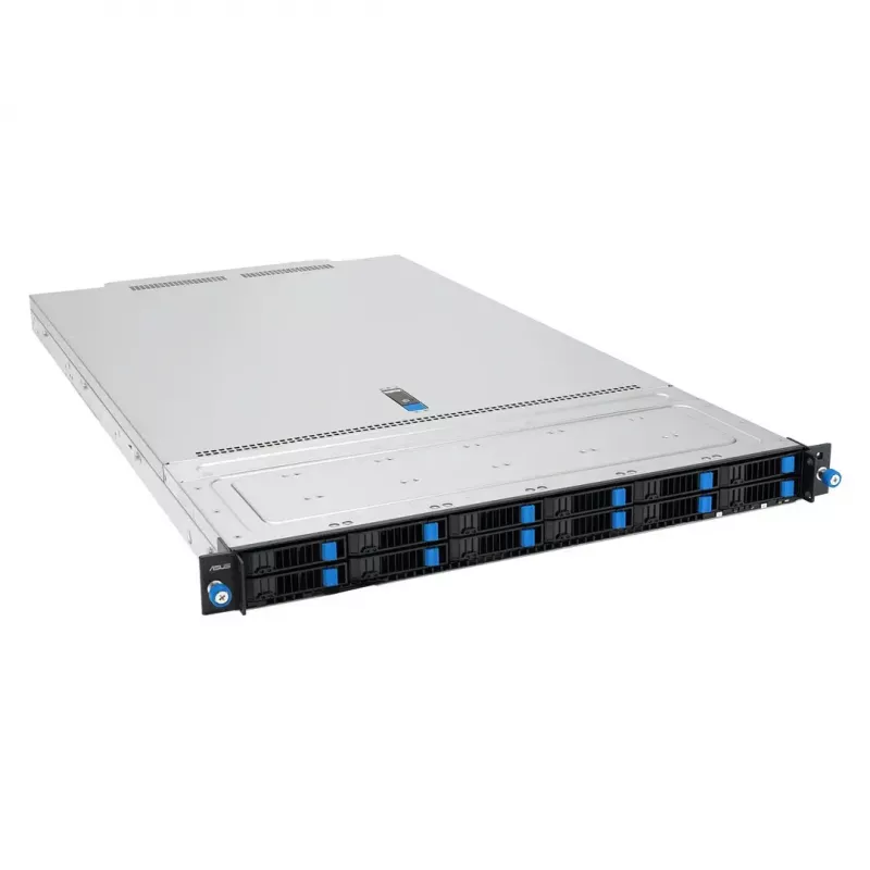 ASUS RS700A-E13-RS12U LGA 6096P Rack (1U) Black, Silver