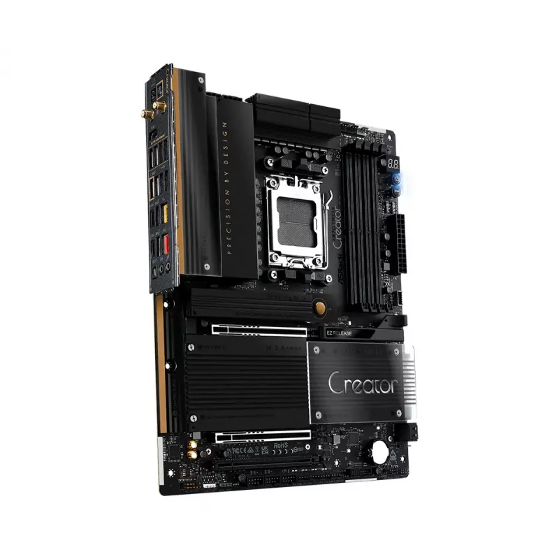 Motherboard ASRock X870 Taichi Creator ATX — AMD X870, Socket AM5, DDR5, 4 DIMM, 256 GB, 10Gb Ethernet, Wi‑Fi 7