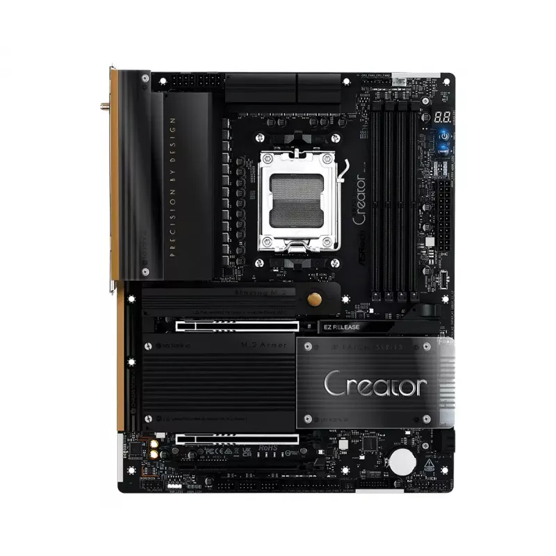Motherboard ASRock X870 Taichi Creator ATX — AMD X870, Socket AM5, DDR5, 4 DIMM, 256 GB, 10Gb Ethernet, Wi‑Fi 7