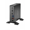 Shuttle Nano PC NC4010BAV2, Intel Celeron 7305, 8GB DDR4, 128GB M.2, 1x HDMI, 1x DP, 7x USB, 1x LAN, incl. VESA and stand