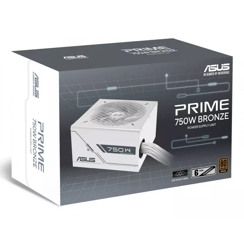 ASUS Prime 750W Bronze White Edition power supply unit 20+4 pin ATX ATX