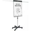 Legamaster SKETCH PRO mobile flipchart star base Steel 5 wheels