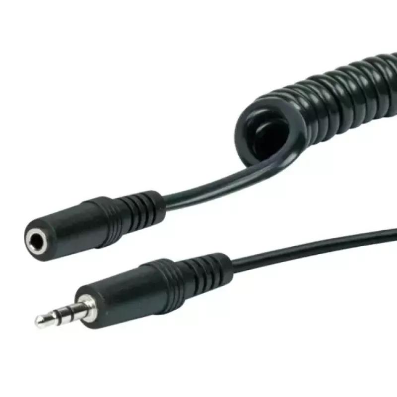 Audio Cable Schwaiger KHA4035 3m 3.5mm Female to Female Black
