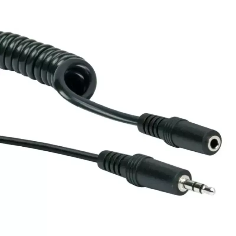 Audio Cable Schwaiger KHA4035 3m 3.5mm Female to Female Black