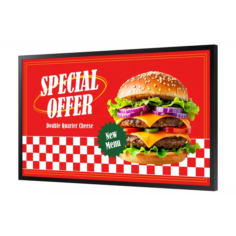 Samsung OH46DX Digital signage flat panel 116.8 cm (46 inch) LCD Wi-Fi 3500 cd/m² Full HD Black Tizen 24/7