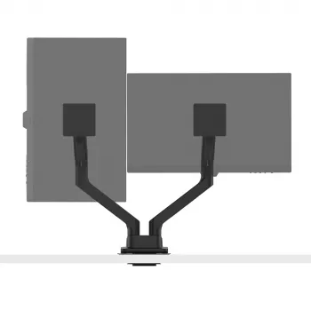 Monitor arm BenQ BDH01 Dual adjustable height, black, VESA compatible