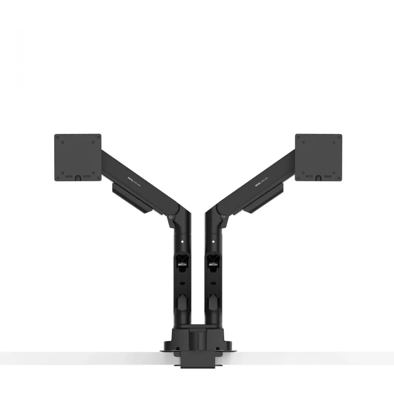 Monitor arm BenQ BDH01 Dual adjustable height, black, VESA compatible