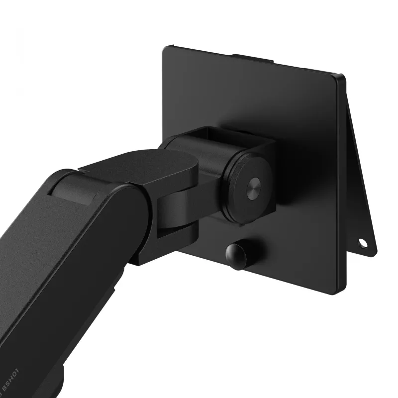 Monitor arm BenQ BDH01 Dual adjustable height, black, VESA compatible