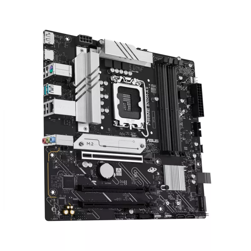 Motherboard ASUS PRIME B760M-A II-CSM — Intel B760, LGA1700, microATX, DDR5, up to 256GB, M.2/PCIe 4.0/SATA III, 2.5Gb Ethernet