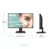 Computer monitor BenQ GW2490C 23.8 inch (60.5 cm) Full HD 1920×1080 5 ms 178° VESA Black with speakers