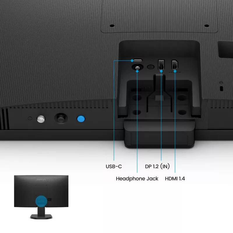 Computer monitor BenQ GW2490C 23.8 inch (60.5 cm) Full HD 1920×1080 5 ms 178° VESA Black with speakers