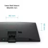 Computer monitor BenQ GW2490C 23.8 inch (60.5 cm) Full HD 1920×1080 5 ms 178° VESA Black with speakers