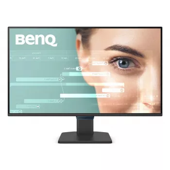 Monitor BenQ 27 inch 1080p FHD Eye-Care — 27 inch (68.6 cm), 1920×1080, 5 ms, IPS/LCD, matt, 16:9, 178°/178°, built-in speakers, VESA, black
