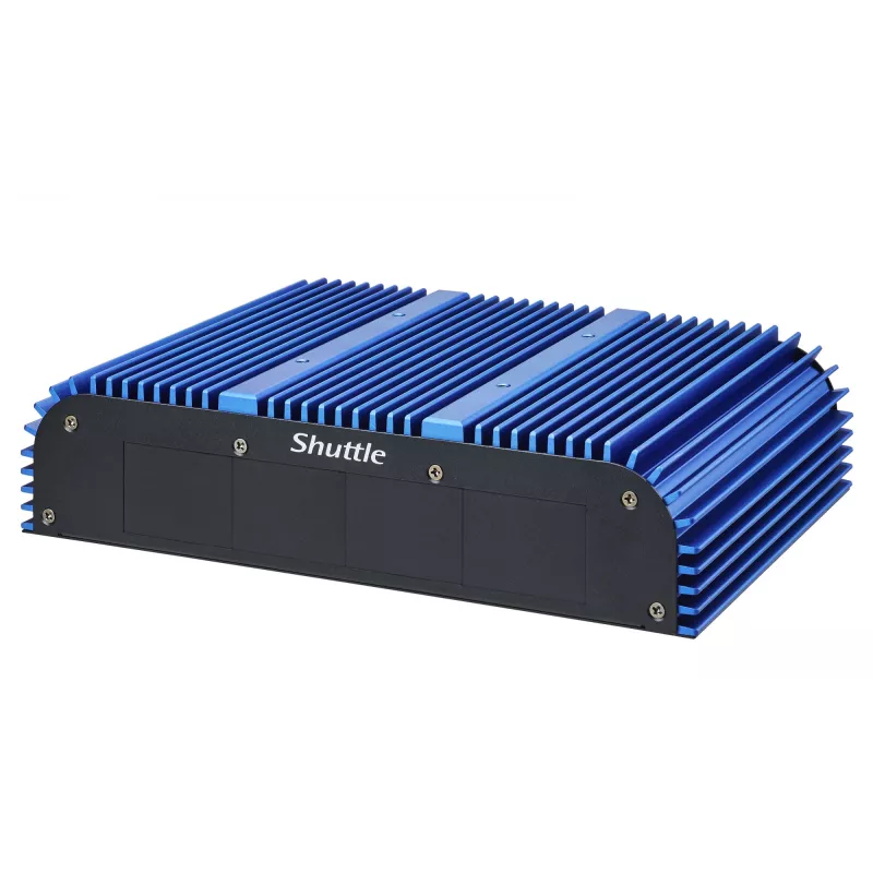 Shuttle BPCAL02-i5 industrial Box-PC, Core i5-1235U , 2x SO-DIMM, 2x LAN, 1x COM, 1xHDMI,4x USB, fanless, 24/7 permanent operation