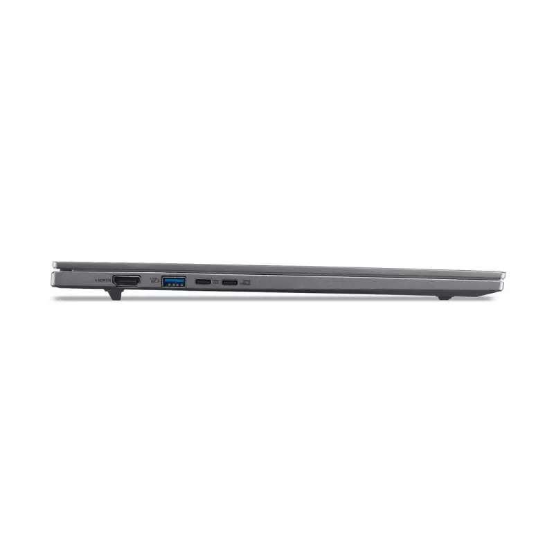 Laptop Acer Aspire 16 AI A16-61M-R473 — 16 inch WUXGA+ display, AMD Ryzen AI 5 330 3.4 GHz, 16 GB LPDDR5x, 512 GB SSD, Windows 11 Home, Grey