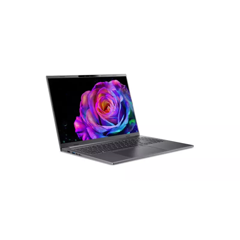 Laptop Acer Aspire 16 AI A16-61M-R473 — 16 inch WUXGA+ display, AMD Ryzen AI 5 330 3.4 GHz, 16 GB LPDDR5x, 512 GB SSD, Windows 11 Home, Grey