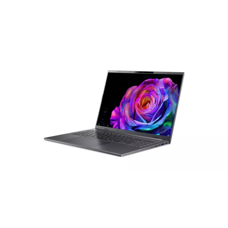 Laptop Acer Aspire 16 AI A16-61M-R473 — 16 inch WUXGA+ display, AMD Ryzen AI 5 330 3.4 GHz, 16 GB LPDDR5x, 512 GB SSD, Windows 11 Home, Grey