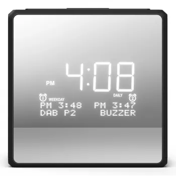 Digital alarm clock Philips TAR4600/10 Black LCD AC/Battery