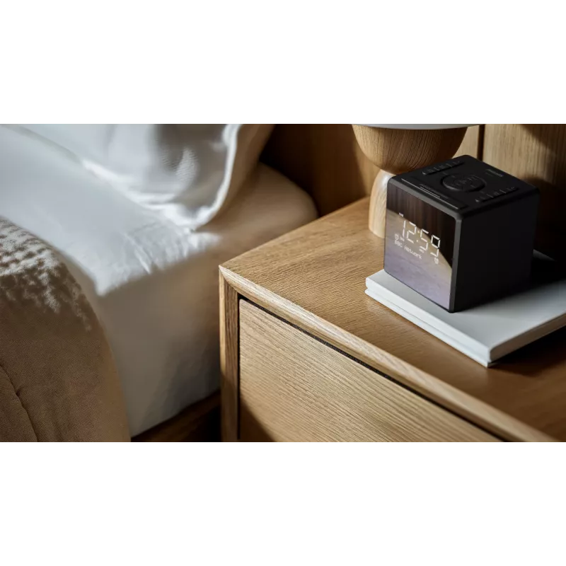 Digital alarm clock Philips TAR4600/10 Black LCD AC/Battery
