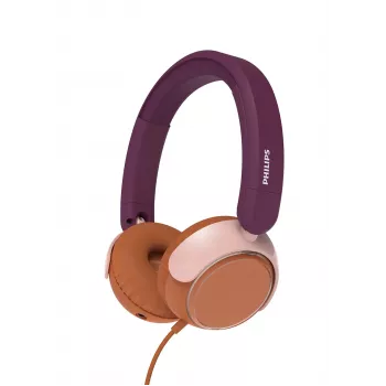 Philips 2000 series TAK2000MP/00 headphones/headset Wired Head-band Calls/Music USB Type-C Orange, Purple, Rose