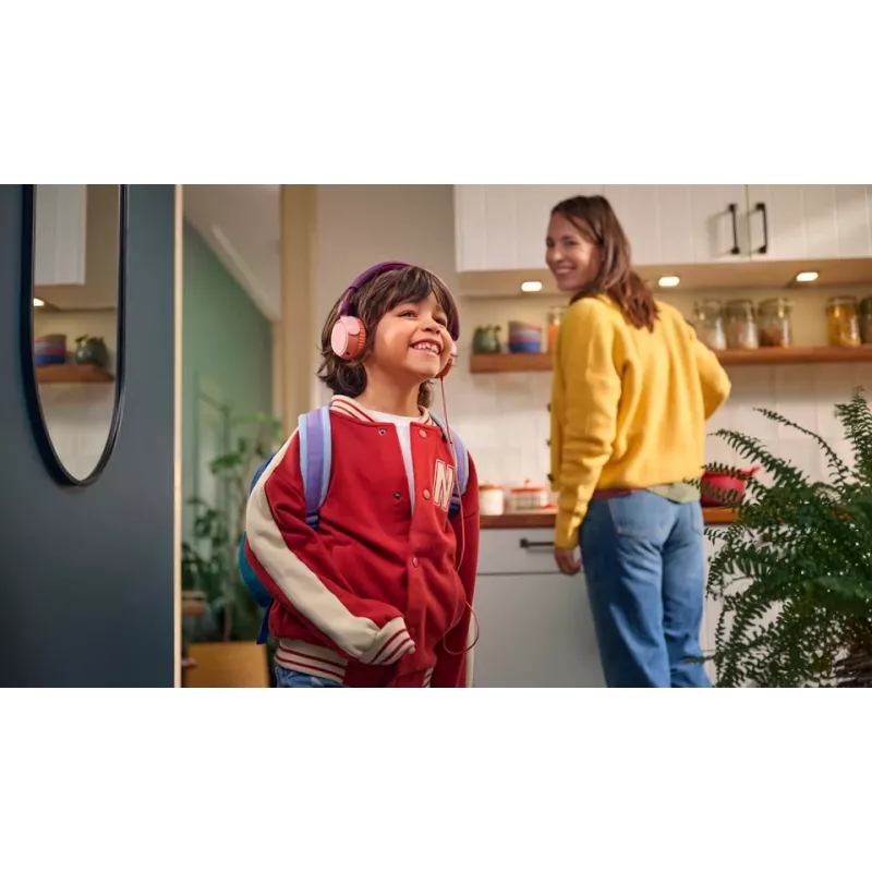 Philips 2000 series TAK2000MP/00 headphones/headset Wired Head-band Calls/Music USB Type-C Orange, Purple, Rose