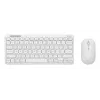 Keyboard and Mouse Set TRUST Lyra Mini Wireless QWERTZ (RF + Bluetooth) White, German layout