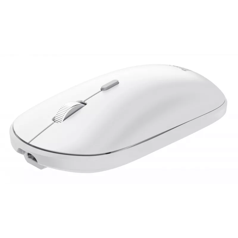 Keyboard and Mouse Set TRUST Lyra Mini Wireless QWERTZ (RF + Bluetooth) White, German layout