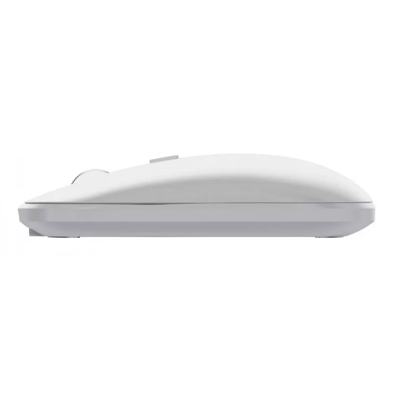 Keyboard and Mouse Set TRUST Lyra Mini Wireless QWERTZ (RF + Bluetooth) White, German layout