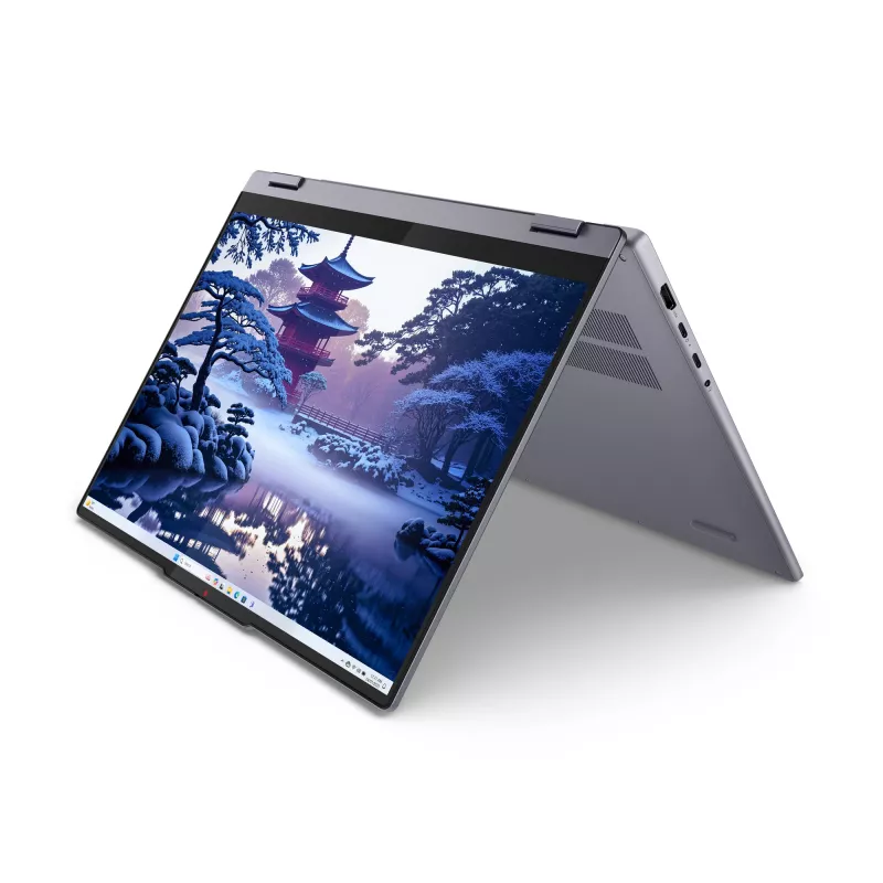 Lenovo IdeaPad 5 2-in-1 16IAL10 Intel Core Ultra 5 225U Hybrid (2-in-1) 40.6 cm (16 inch) Touchscreen WUXGA 16 GB LPDDR5x-SDRAM 1 TB SSD Wi-Fi 7 (802.11be) Windows 11 Home German Grey