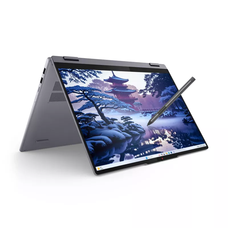 Lenovo IdeaPad 5 2-in-1 16IAL10 Intel Core Ultra 5 225U Hybrid (2-in-1) 40.6 cm (16 inch) Touchscreen WUXGA 16 GB LPDDR5x-SDRAM 1 TB SSD Wi-Fi 7 (802.11be) Windows 11 Home German Grey