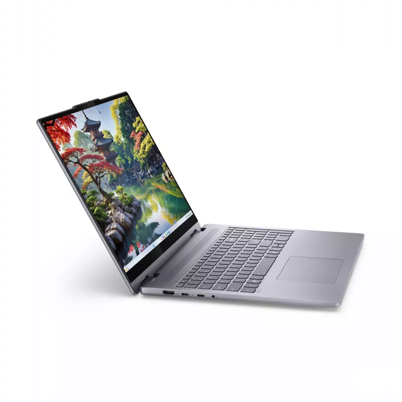 Lenovo IdeaPad 5 2-in-1 16IAL10 Intel Core Ultra 5 225U Hybrid (2-in-1) 40.6 cm (16 inch) Touchscreen WUXGA 16 GB LPDDR5x-SDRAM 1 TB SSD Wi-Fi 7 (802.11be) Windows 11 Home German Grey