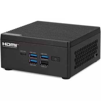 TERRA Micro 6100V1 Intel Core Ultra 5 125H 16 GB DDR5-SDRAM 500 GB SSD Windows 11 Pro Micro PC Mini PC Black