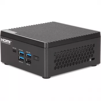 TERRA Micro 6100V1 Intel Core Ultra 5 125H 16 GB DDR5-SDRAM 500 GB SSD Windows 11 Pro Micro PC Mini PC Black